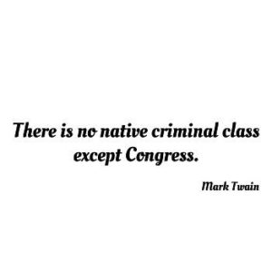 Congress Members Are A Part of the Criminal Class - Unisex T-Shirt