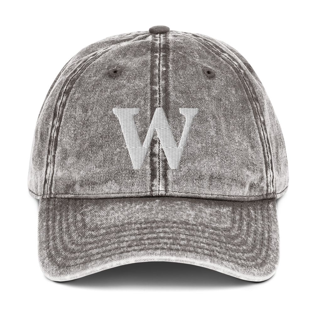 Custom Vintage Cotton Twill Cap - Put Your Letter(s) On It - Image 4