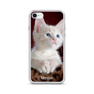 iPhone Case - White Kitty Cat