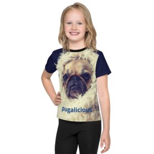 Kids All Over Print T-Shirt - Pugalicious - For Pug Lovers Only