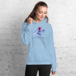 Woman's Hoodie - Hang on, let me overthink this