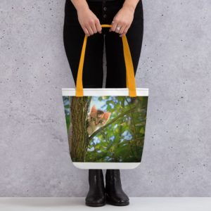 Tote bag - Cat In A Tree