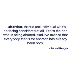 Unisex Hoodie - Ronald Reagan On Abortion