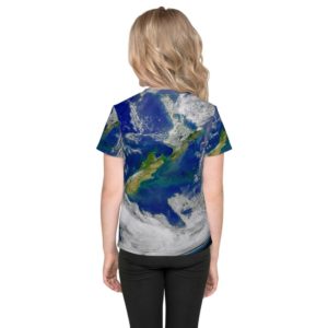 Earth From Space | Unisex Kids T-Shirt