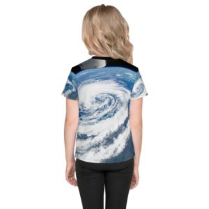 Earth From Space Kids T-Shirt