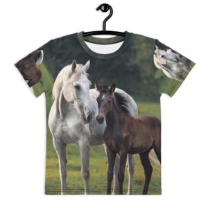 Horses - Mare & Foal | Kids T-Shirt