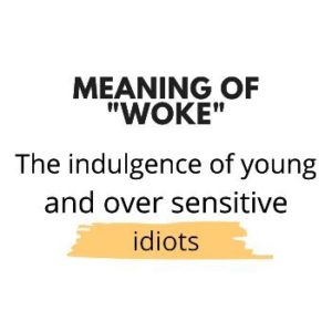 Framed poster - Meaning of Woke