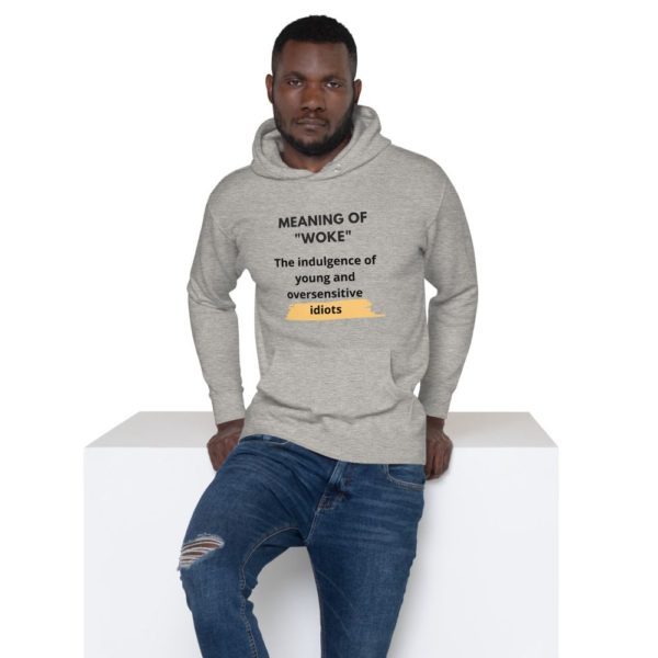 Premium Unisex Hoodie - The Meaning of Woke