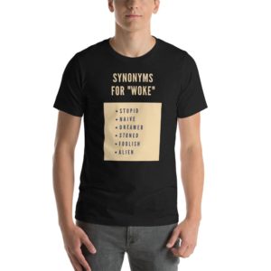Synonyms for Woke - Short-Sleeve Unisex T-Shirt