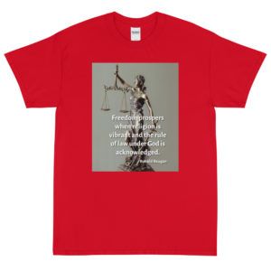 Rule Of Law - Reagan Quote - Classic T-Shirt