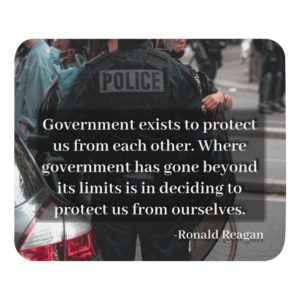Personal Freedom Ronald Reagan Quote - Mouse Pad