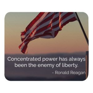 Concentrated Power &  Liberty - Mouse Pad