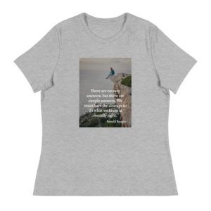 Simple Moral Courage - Women's Relaxed T-Shirt