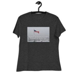 Reagan Quote On Limited Government - Women's Relaxed T-Shirt