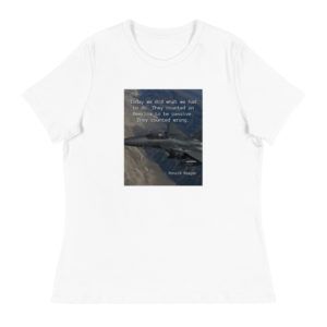 America Is Not Passive - Women's Relaxed T-Shirt