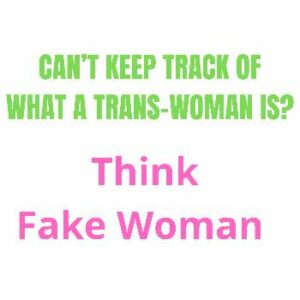 Trans Woman Equals Fake Woman - Women's Relaxed T-Shirt